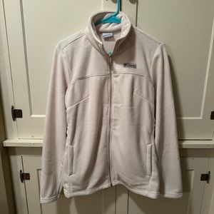 Colombia full zip fleece jacket large